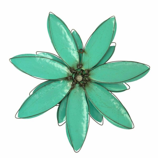 Rustic Arrow Hanging Turquoise Flower for Wall Dcor 102688